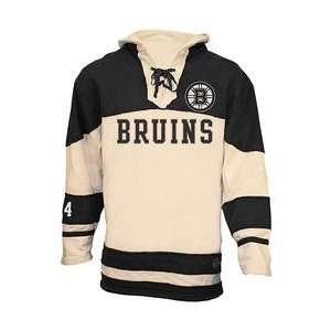 Old Time Hockey Boston Bruins The Road Lace Hooded Sweatshirt   Boston 