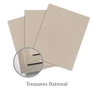  Treasures Oatmeal Cardstock   25/Package