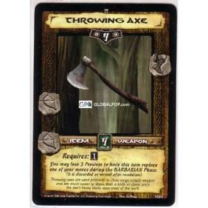    Conan CCG #019 Throwing Axe Single Card 1C019: Toys & Games