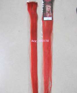 20Human Hair One Clip In Extensions Red,5g  