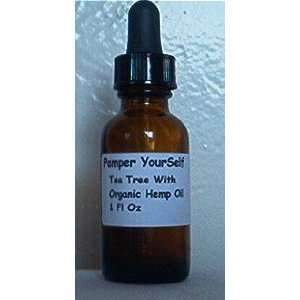    Tea Tree With Organic Hemp Seed Oil 1 Fl Oz