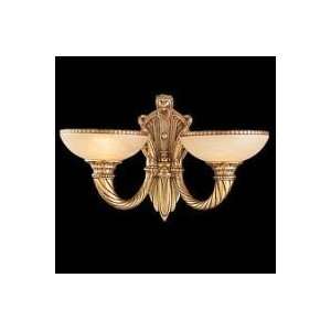 Crystorama Monarch Alabaster Sconce   8862 / 8862 FG   French Gold 