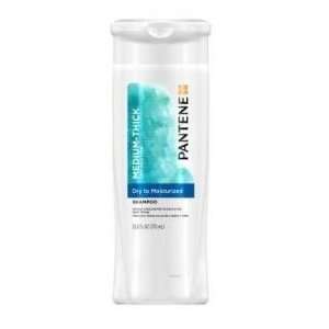  Pantene Shampoo Med Thk Dry Moist Size 12.6 OZ Beauty