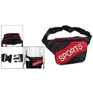   Zipped Travel Sports Nylon Waist Carrying Bag: Sports & Outdoors