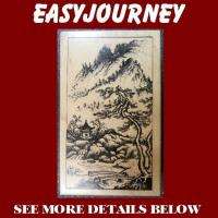 ASIAN LANDSCAPE MOUNTAIN SCENERY Rubber Stamp PSX #986  