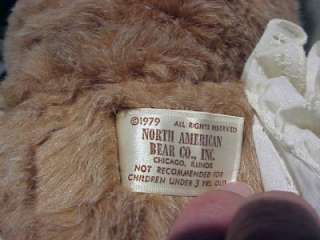 Family of 3 Vintage Bloomingdales Teddy Bears Ca.79 North American 