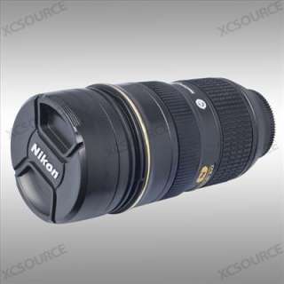 Nikon Lens 24 70mm Thermos Travel Mug Camera Lens Cup 11 + bag DC93 