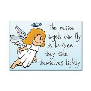  The Reason Angels Can Fly Fridge Magnet: Everything 