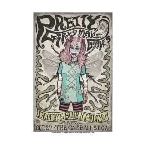 PRETTY GIRLS MAKE GRAVES   Limited Edition Concert Poster   by Darren 