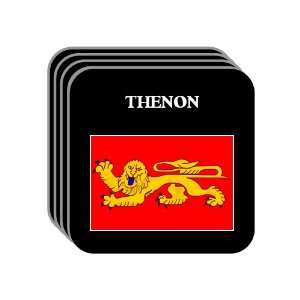  Aquitaine   THENON Set of 4 Mini Mousepad Coasters 