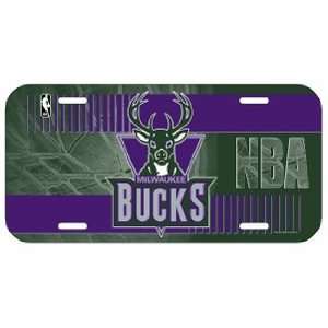   Milwaukee Bucks License Plate   NBA License Plates: Sports & Outdoors