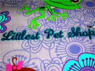 New The Littlest Pet Shop Purple Cartoon Fabric BTY  
