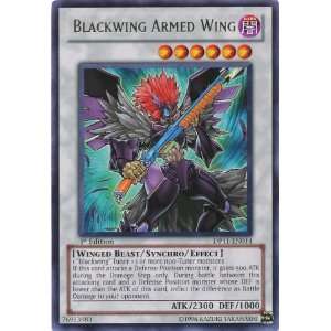    Yugioh Duelist Pack Crow Blackwing Armed Wing Rare: Toys & Games