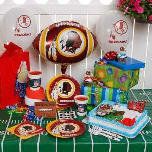   Washington Redskins Birthday Party Kit (96 Piece): Sports & Outdoors