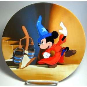  The Mischievous Apprentice Sorcerer Mickey Plate 