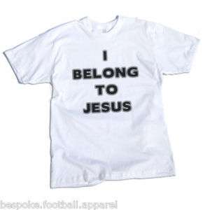 Brazil Kaka I Belong to Jesus T Shirt Jersey S M L XL  