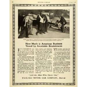  1920 Ad Businessmen Packard Motor Car Co Detroit 