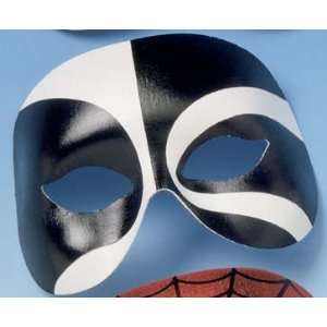  Voodoo Black & White Costume Eye Mask Toys & Games