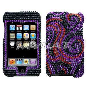  Black Swan Diamante Protector Cover for Apple iPod Touch 