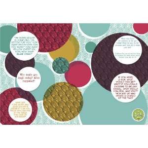  CIRCLES Placemats, (laminated)