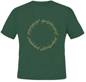 Lord of the Rings Ring Encryption T Shirt  