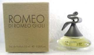 Romeo DI Rome Gigli EDP 7.5ml .25oz Mini  