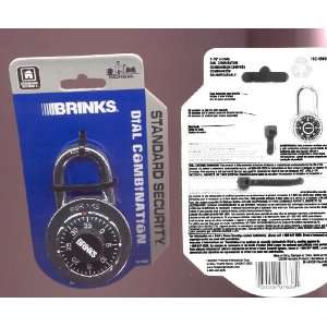 Brinks Standard Security Dial Combination Lock Office 