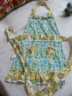 Mackenzie Childs Complements FUNKTION FULL MEG APRON NEW $48  