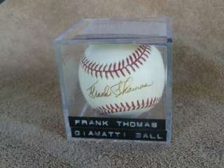 Frank Thomas Signed Baseball Auto PSA/DNA not Big Hurt  