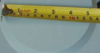 The overall diameter of the top hat feed element is about 7.5 and 