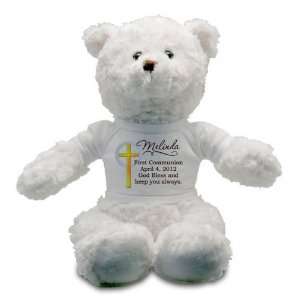  My First Communion Personalized Teddy Bear Everything 