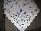 34 Inch Square Tablecloth Topper Texas Bluebonnets Blue Bonnets
