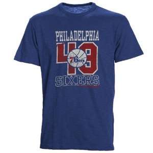 Banner 47 Philadelphia 76ers Youth Heather Blue Point Guard T shirt