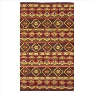   Rugs AU18 Aurora AU18 Multicolored Lodge Area Rug Furniture & Decor