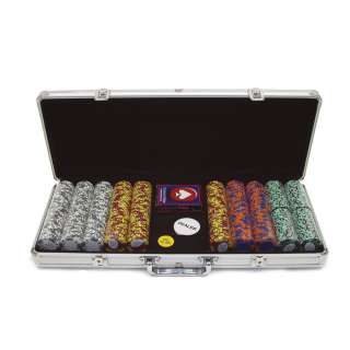 500 Chip Texas HoldEm set w/ Aluminum Case  