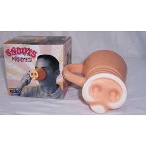  Snouts Pig Mug Whimsical Mug Bottom Is Pig Snout Shows 