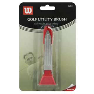 Wilson Red Golf Utility Brush W313 Multi Purpose 016559231307  