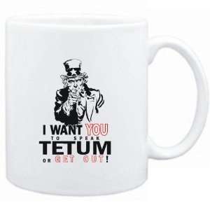 Mug White  I WANT YOU TO SPEAK Tetum or get out  Languages  