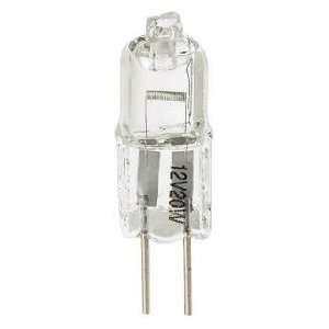  Tesler 20 Watt Halogen G4 Bi Pin Low Voltage Light Bulb 