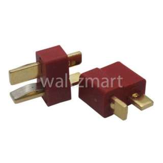 10 Pairs Ultra T Plug Connectors Deans Style For RC LiPo Battery 