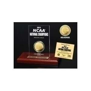 Connecticut Huskies 2011 NCAA National Champions24KT Gold Coin Etched 