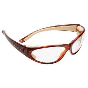 Body Glove 90220 Precision Dual Lens High Impact Safety Glasses, Brown 