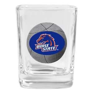  Boise State Basketball Square Shot Glass: Kitchen & Dining