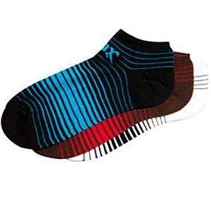  Fox Racing Union No Show Socks   Small/Medium/Multicolor 