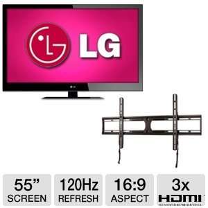  LG 55 Class LED HDTV Bundle: Electronics