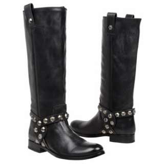 Frye Melissa Honeycomb Black Leather Cowboy Boots 7 New  