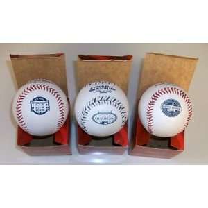  York Yankees Official Rawlings Baseball Set 3 Balls