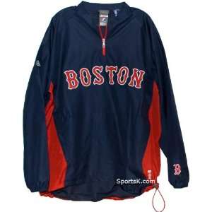  Boston Red Sox Cool Base Gamer Jacket (Road Navy) Sports 