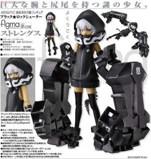 MAX FACTORY FIGMA SP 018 Black Rock Shooter Strength Action Figure 