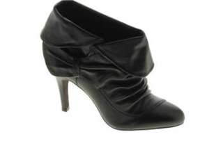 Report NEW Britt Womens Ankle Boots Black Designer Medium Leather 9 